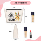 GevGuxLuo Horses Gifts for Horse Lovers, Birthday Gift for Best Friend Sister, Horse Accessories, Animal Lovers Makeup Bag Zippe