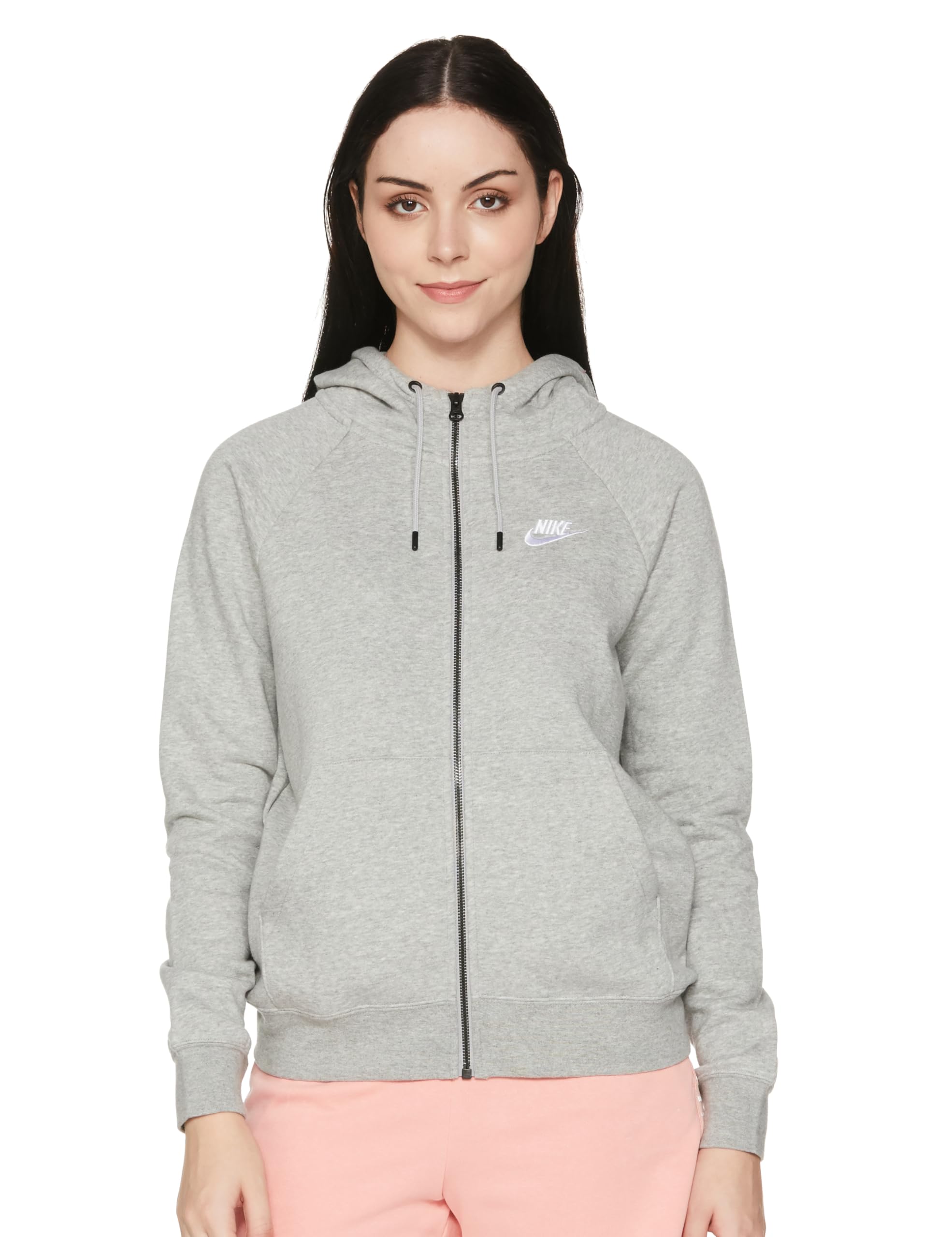Nike Cotton Athletic Sportswear Essential Zip Up Men Fashion Hoodies