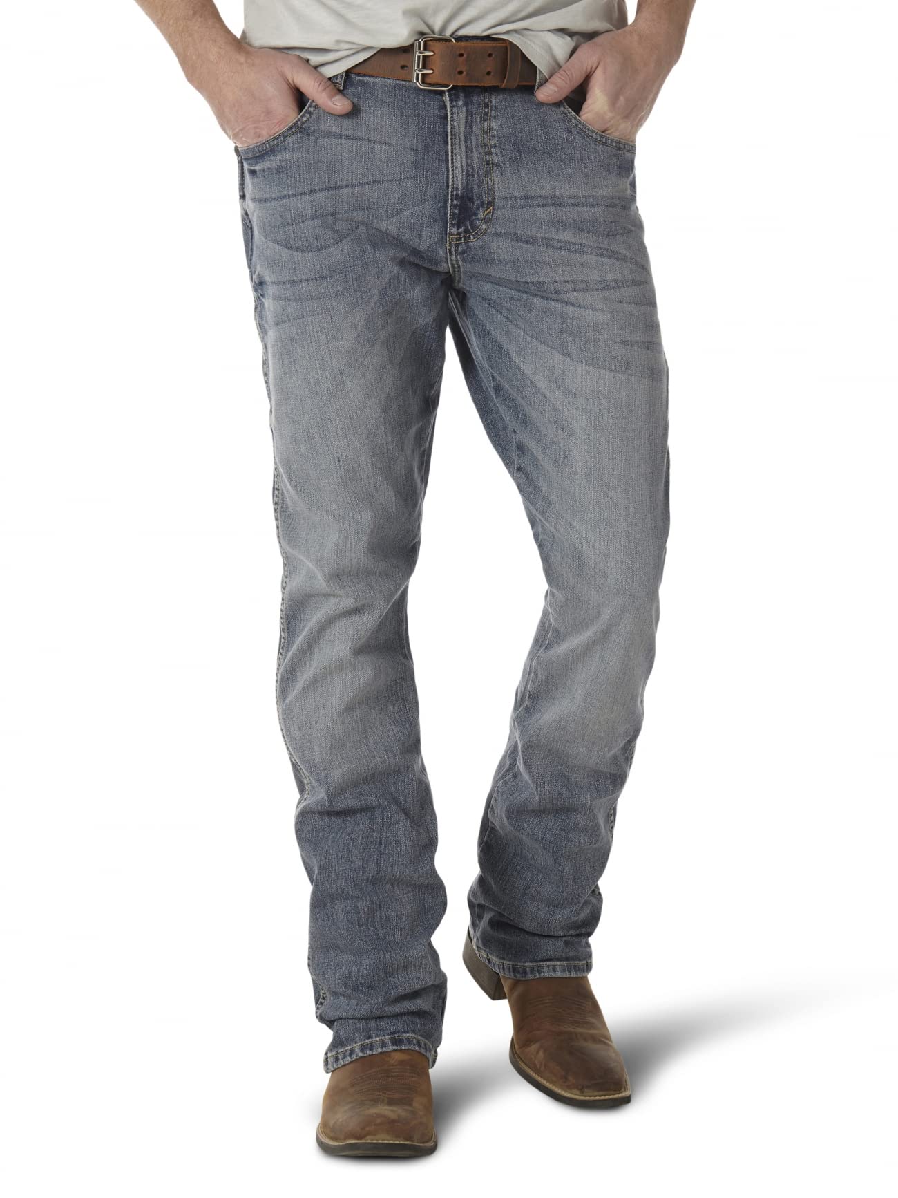 Wrangler Men's Retro Slim Fit Boot Cut Jean, Greeley, 32W x 36L