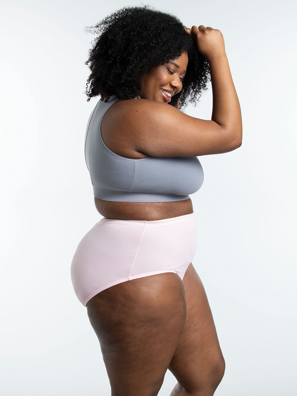 Fruit Of The Loom Womens Breathable Underwear, Moisture Wicking Keeps You Cool & Comfortable, Available In Plus Size Briefs, Mic
