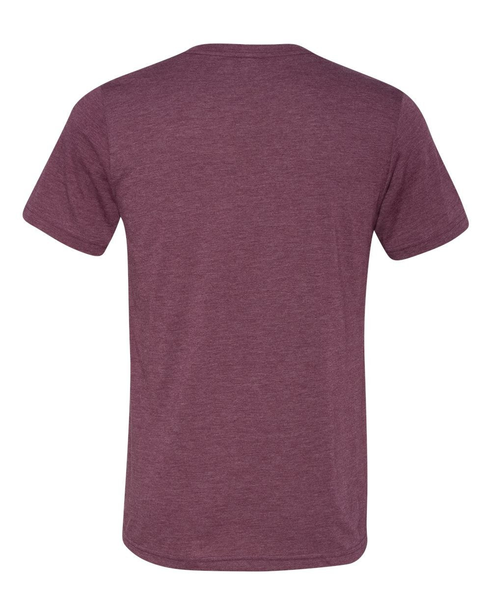 Unisex Triblend V-Neck T-Shirt - BLUE TRIBLEND - S(D0102H7WX36)