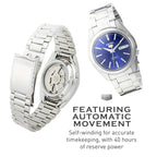 Seiko Men's SNKL43 Seiko 5 Stainless Steel Automatic Watch