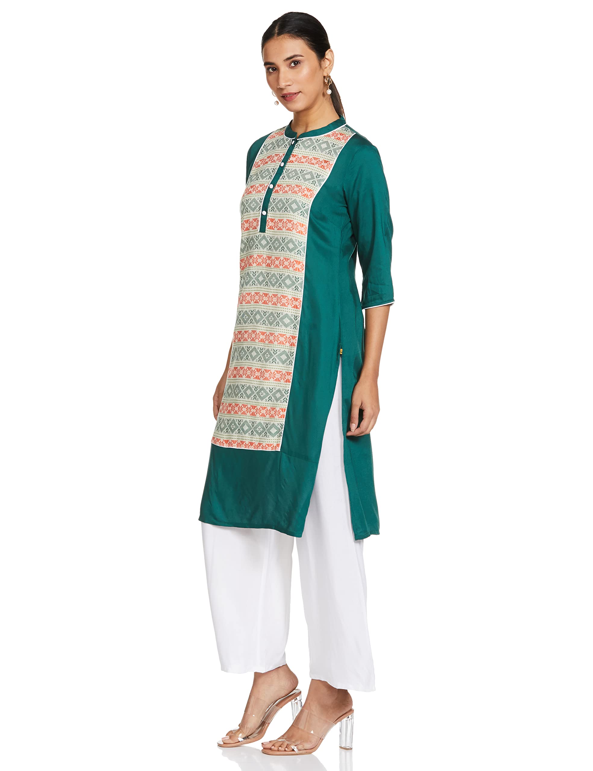 Aurelia Women Viscose Regular Kurta & Palazzo