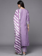 Varanga Women Embellished Kurta Set With Dupatta