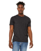 Unisex Sueded T-Shirt - HEATHER RED - XS(D0102H7KPLT)