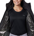 Columbia Women's Mighty Lite Hooded Jacket, Black, Small