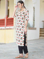 Tee Projekt Digital Printed Crepe Kurta Set For Women Ll Printed Kurti & Pant Set Ll Combo Kurta Set Ll (Pack Of 2)
