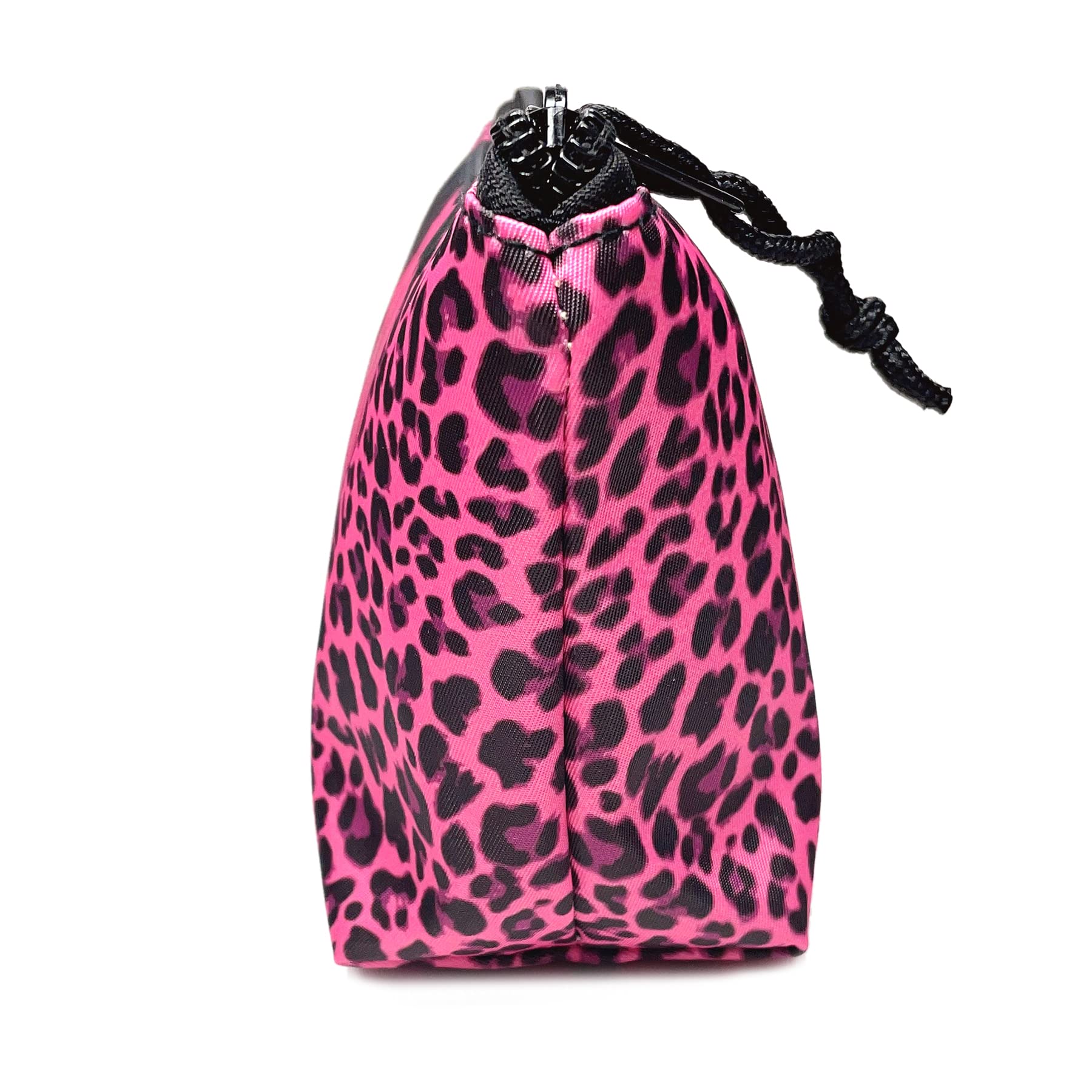 BDAWQUG Black Womens 2 Pieces Makeup Bag Stylish Large Capacity Cosmetic Bag African Canvas Cute Toiletry Aesthetic Accessories