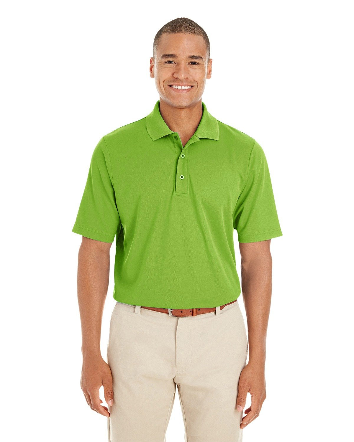 Mens Origin Performance Piqu Polo - ELEcTRIc BLUE - 5XL(D0102H7N2EJ)