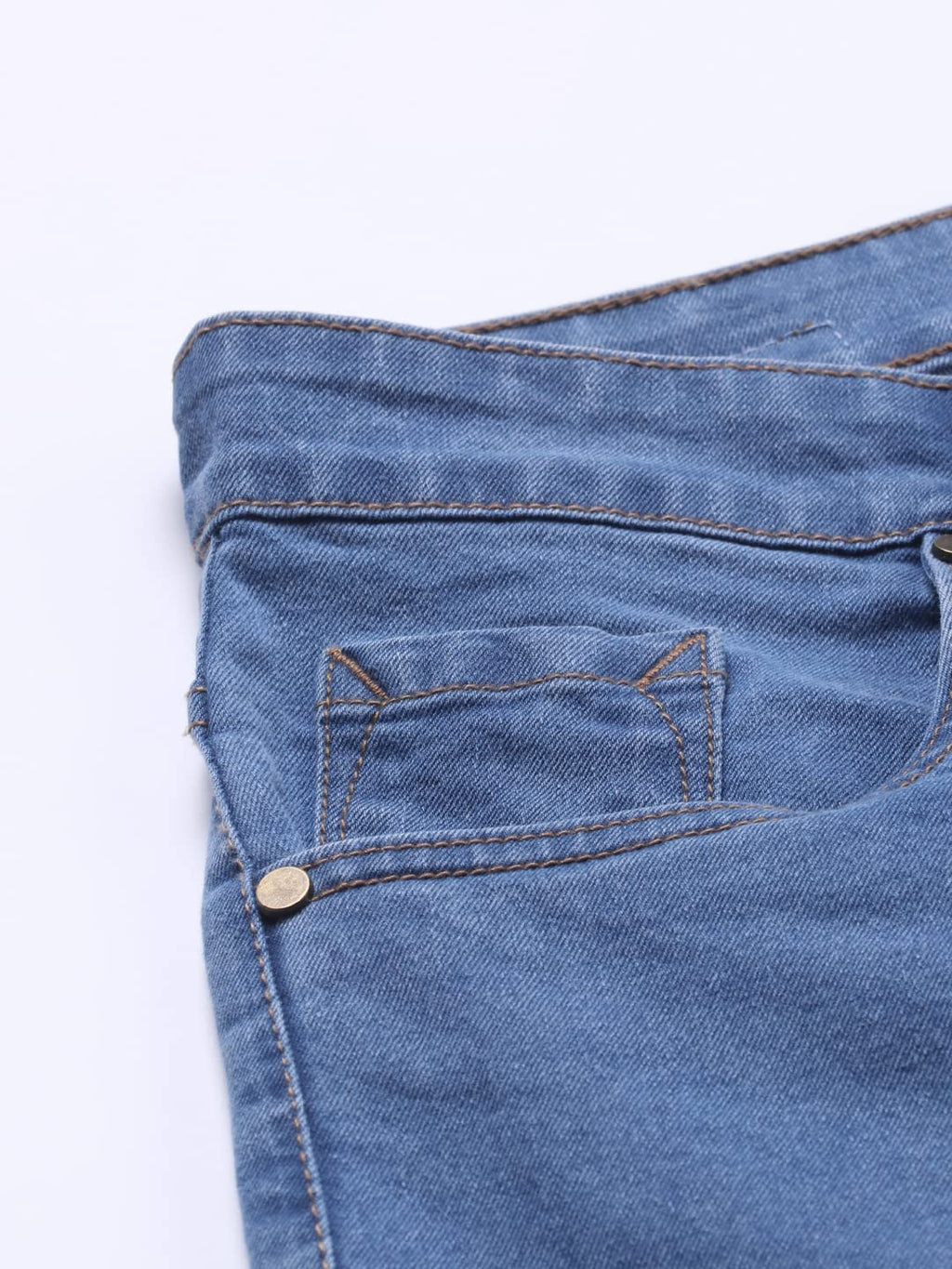 Dennis Lingo Mens Slim Fit Stretchable Denim Solid Jeans (Indigo)