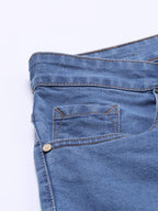 Dennis Lingo Mens Slim Fit Stretchable Denim Solid Jeans (Indigo)