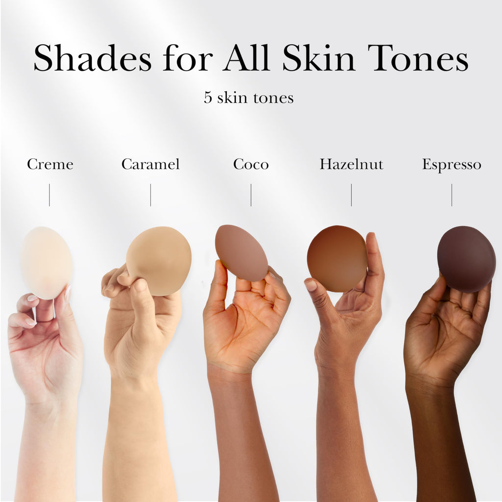 Nippies Nipple Cover - Sticky Adhesive Silicone Nipple Pasties - Reusable Pasty Nipple Covers for Women with Travel Box Crme