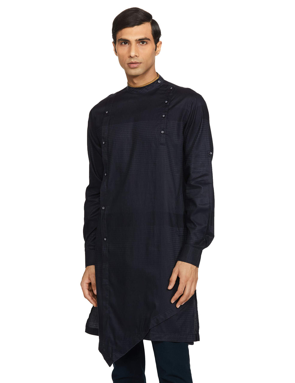 The Indian Garage Co Mens Cotton Slim Kurta