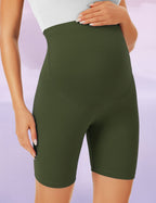BONVIGOR Maternity Shorts Over The Belly Biker Workout Yoga Active Athletic Pregnancy Short Pants Lounge Pajama
