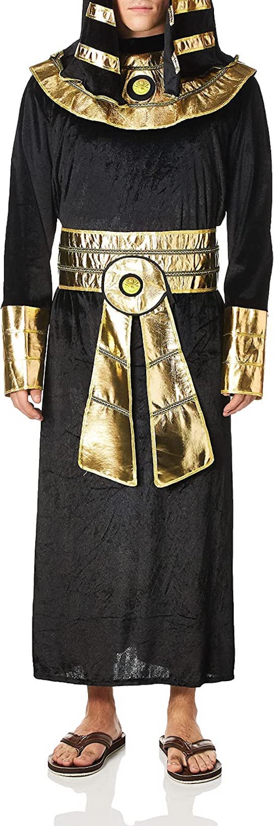 Forum Novelties Men's Egyptian Pharaoh Costume, As Shown, Standard