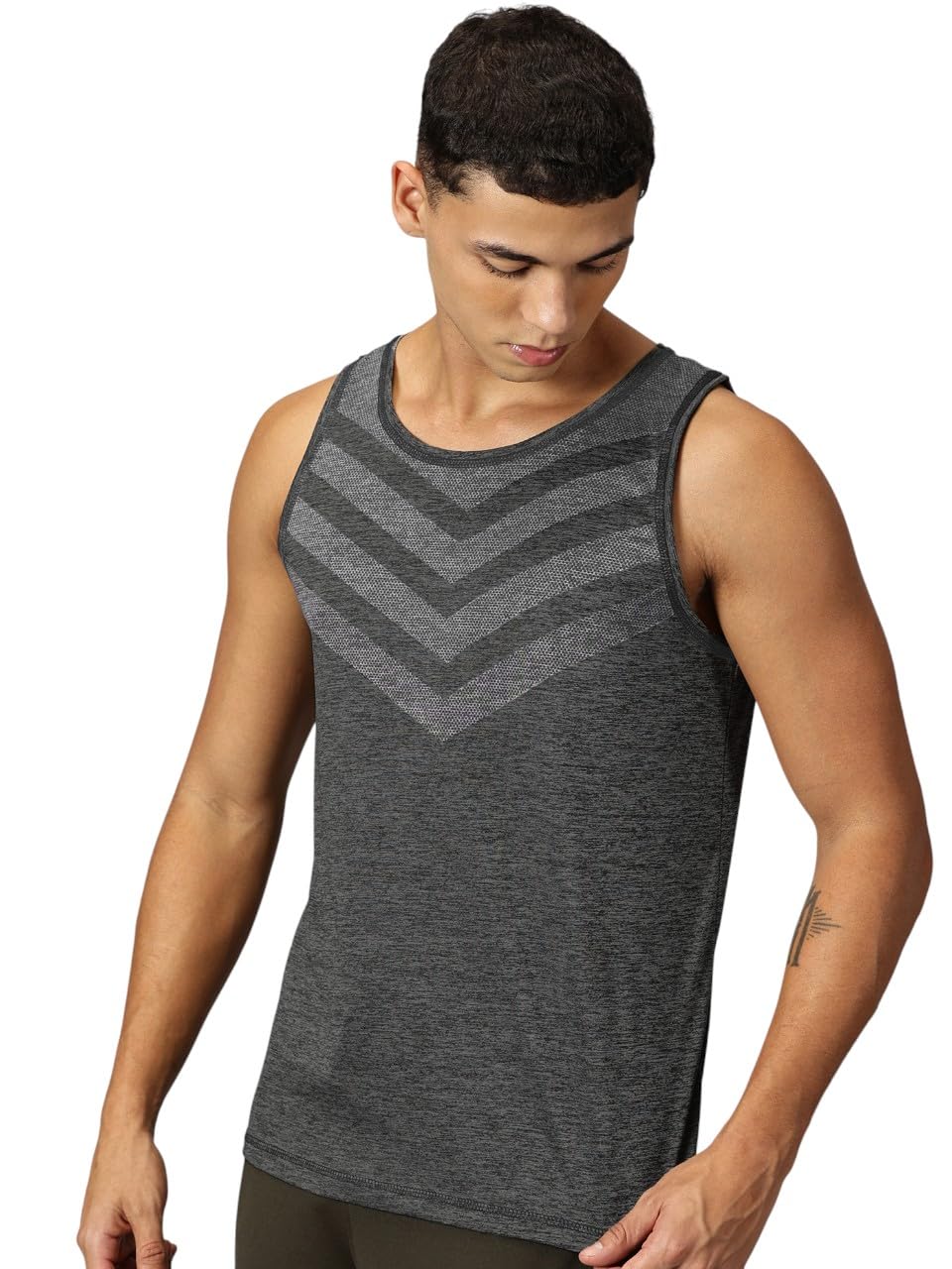 MenS Sleeveless Stretchable & Breathable Training Tank Tops | Muscle Tees | Moisture Wicking Top For Men | Activewear For Gym, 