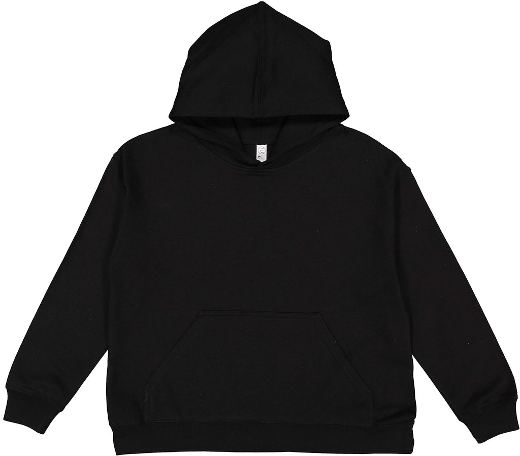 Youth Pullover Fleece Hoodie - BLAcK - XS(D0102H7M1HX)