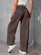Tagas Womens Jeans || Womens Pant ||Cargo ||Girls high Rise Pant||(WDJ-8) Coffee