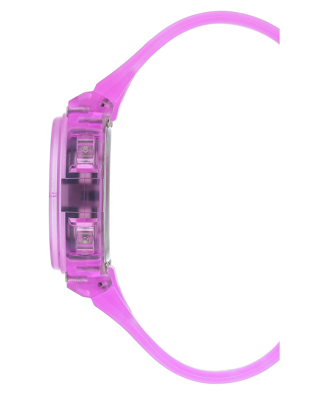 Armitron Sport Women's 45/7086TPR Digital Chronograph Translucent Purple Resin Strap Watch