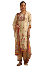 Soch Women Pure Cotton Floral Salwar Suit Set