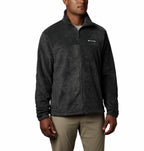 Mens Steens Mountainull-Zip 20 Fleece - BLAcK - S(D0102H7M94J)