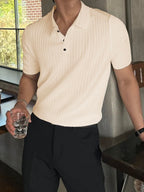 Noble Monk Relax Fit Polo Neck T-Shirt