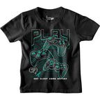 Bon Organik Boys Regular Fit T-Shirt (BON12209_Black