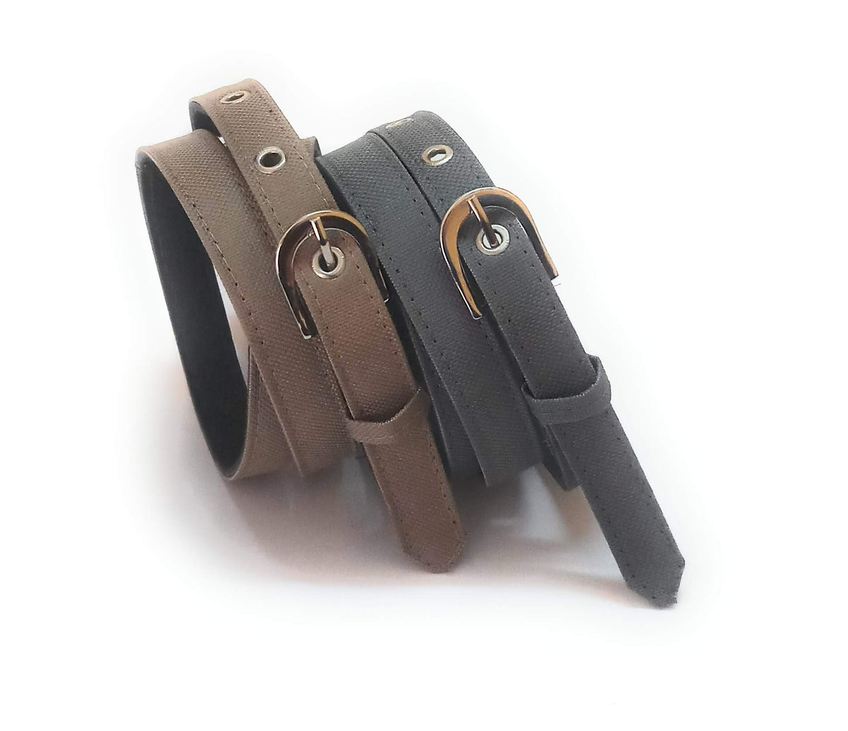 Generic WomenS Xxxl Oversize Plus Size Denim Material Jeans Belts Grey And Buiscuit 2Pcs 3