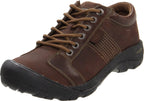 KEEN Men's Austin Low Height Leather Oxfords, Chocolate Brown, 10.5