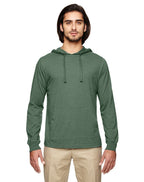 Unisex Blended Eco Jersey Pullover Hoodie - ASPARAgUS - XS(D0102H7ZLY8)