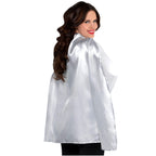 Stunning Silver Cape - One Size (1 Pc.) - Luxurious & Versatile Costume Accessory - Perfect for Cosplay, Parties & More