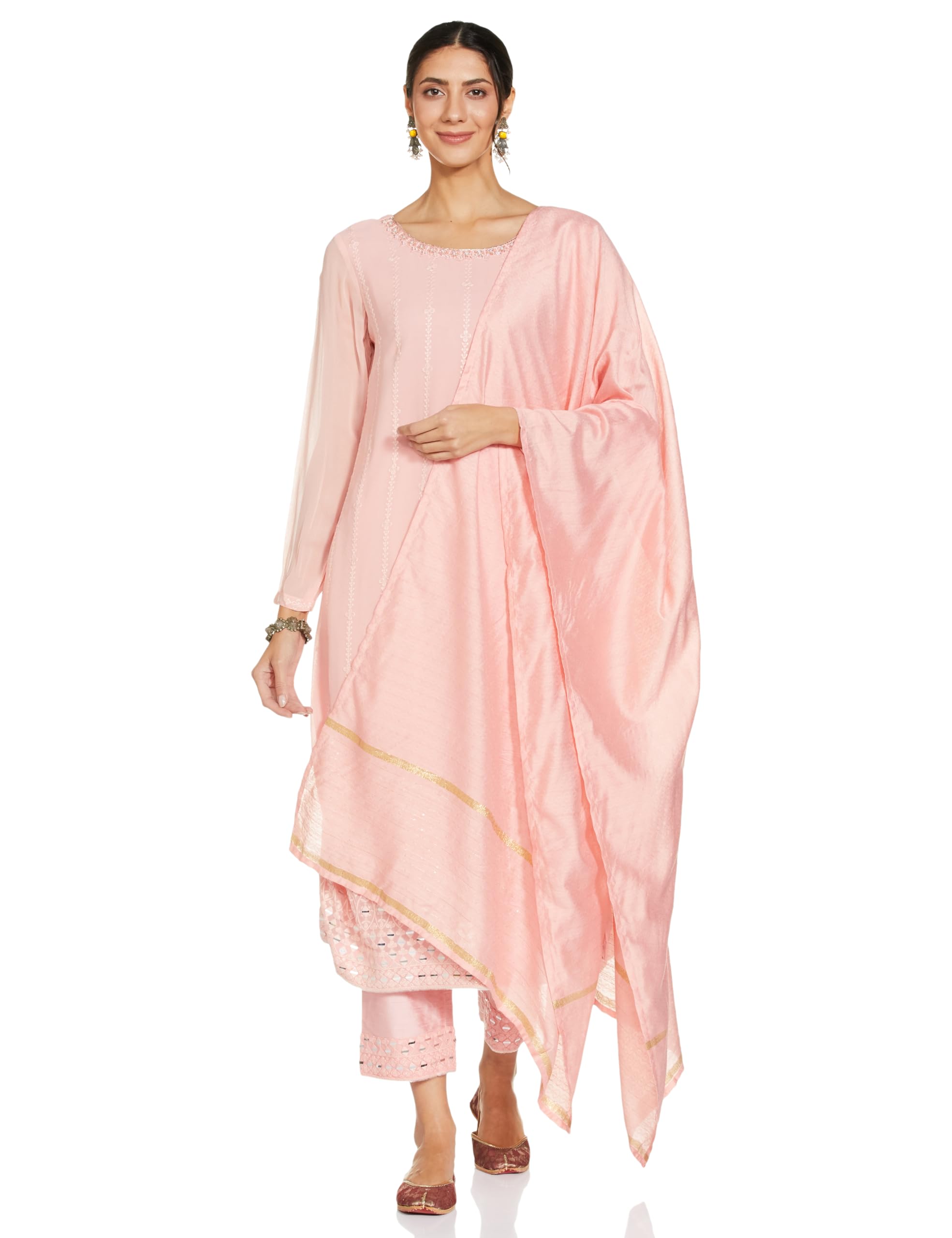 Soch Women Art Silk Digital Print Gown