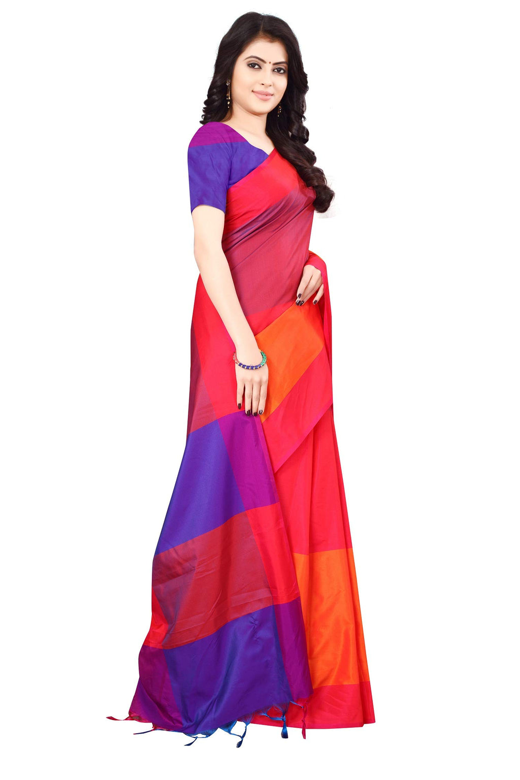 Leriya Fashion Womens Cotton Silk Saree
