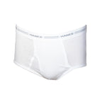 Hanes Men's Cotton White Briefs with Comfort Flex Waistband (Pack of 6)