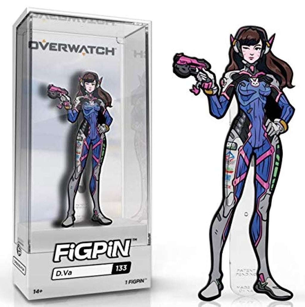 FiGPiN Overwatch: D.Va - Collectible Pin with Premium Display Case