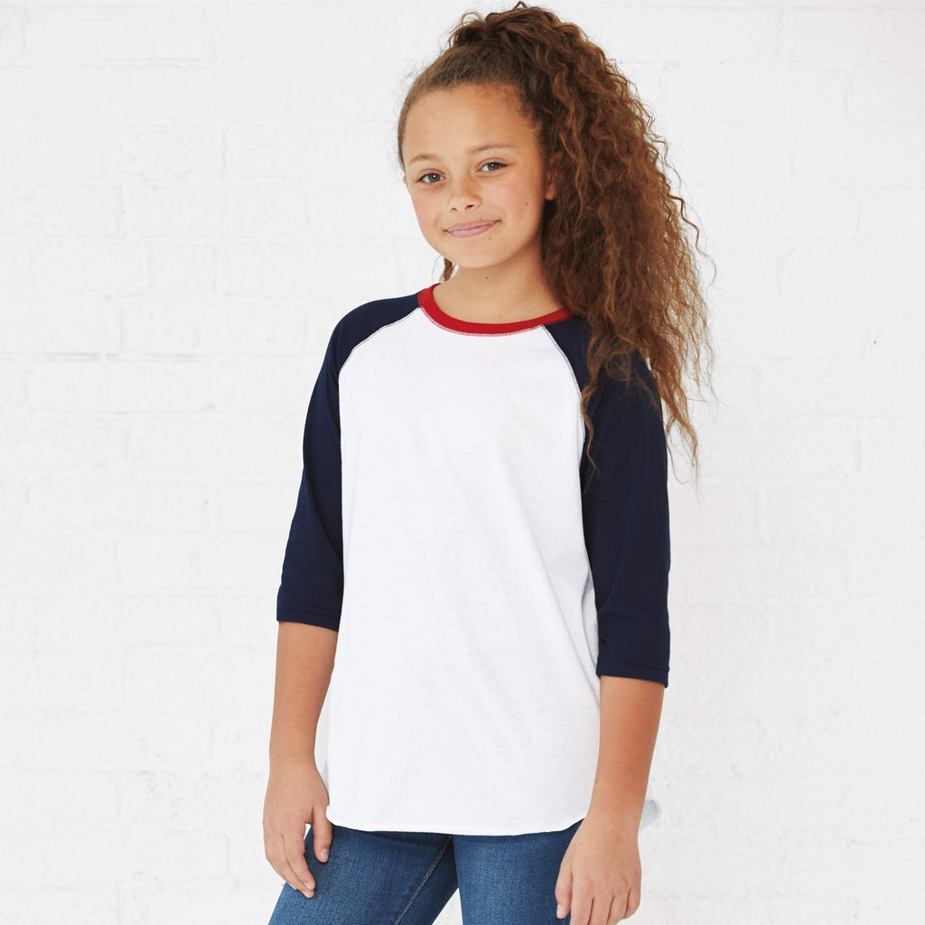 Youth Baseball T-Shirt - NAT HTH gRAN HT - XS(D0102H7DKA2)