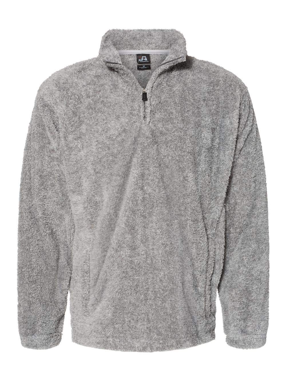 Unisex Boundary Shag Quarter Zip - BLAcK - S(D0102H76SMJ)