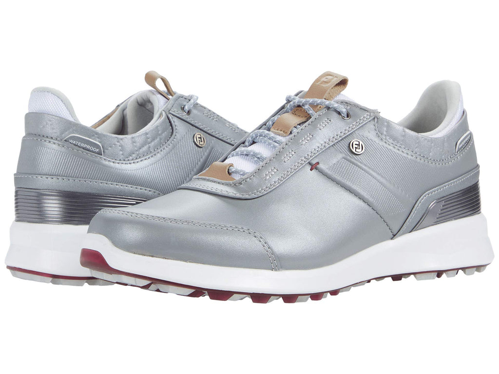 FootJoy Women's Stratos Previous Season Style Golf Shoe, Grey, 7.5