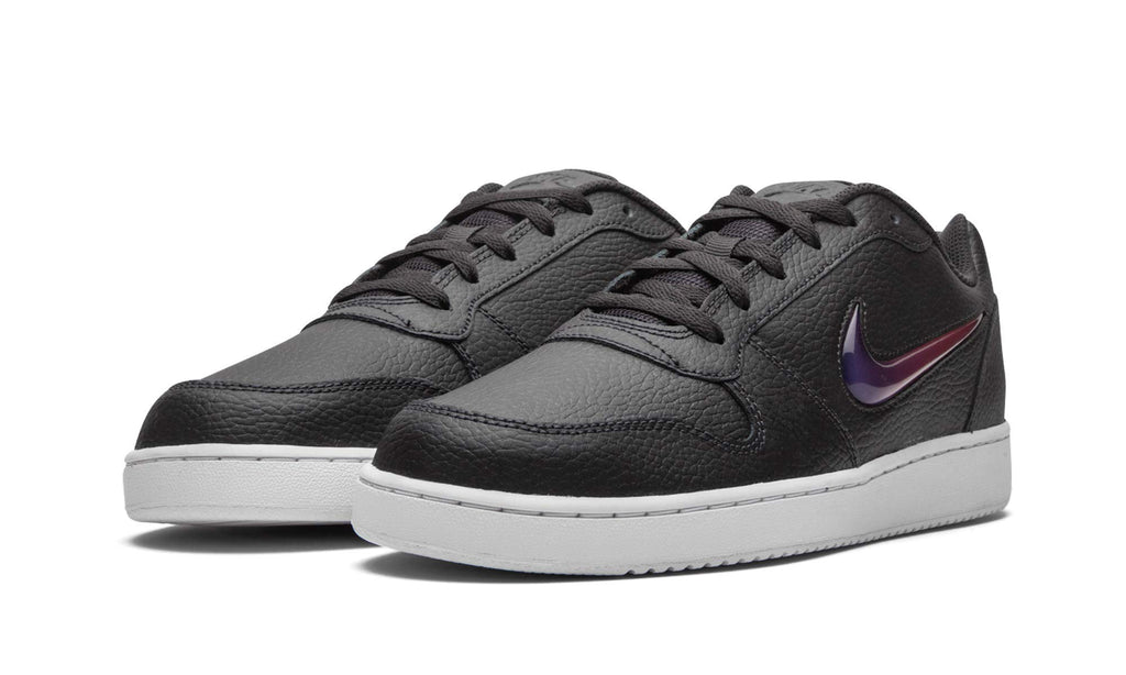 Nike Mens Ebernon Low Prem Oil Grey/Regency Purple Aq1774 003 - Size 12