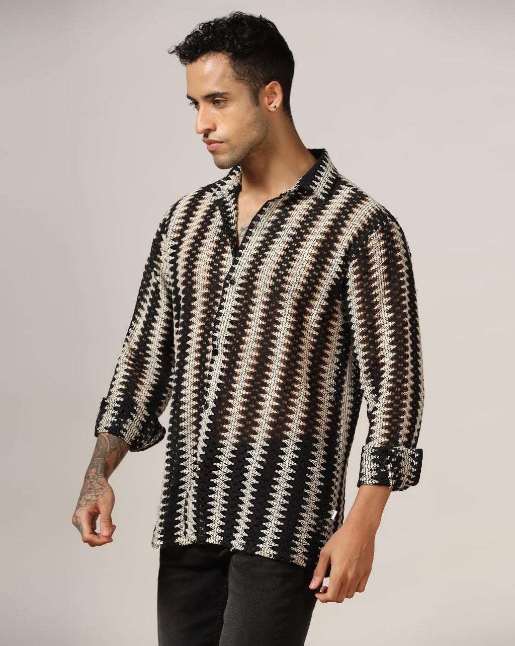 Leriya Fashion WomenS Regular Fit Shirt (Lf-Ms-6162_Black