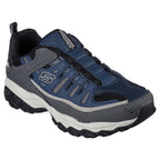 Skechers mens After Burn M. Fit Loafer, Navy/Gray, 13 US