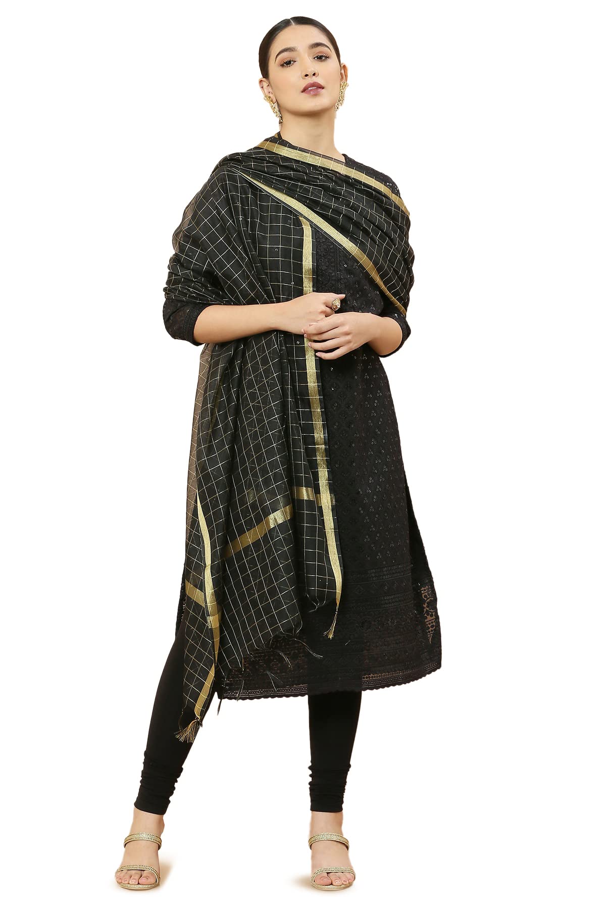 Soch Women Chanderi Dupatta