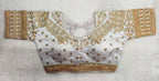 Vihu Fashion WomenS Readymade Blouse Embroidery Multi Heavy Coding Gold Thread Indian Ethnic Designer Stitched Bridal Saree Blo