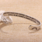 Btysun Anxiety Bracelets for Women Inspirational Gifts for Her Teen Girls Rainbow Bracelet Strong Faith Encouragement Friend Bra