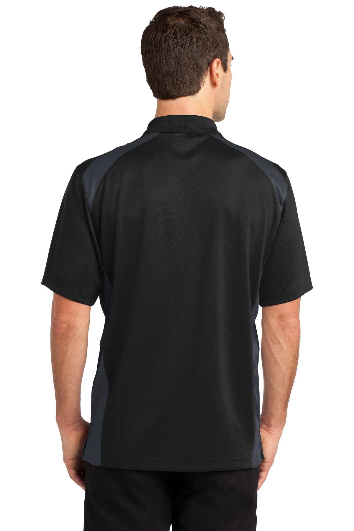 CornerStone Select Snag-Proof Two Way Colorblock Pocket Polo CS416