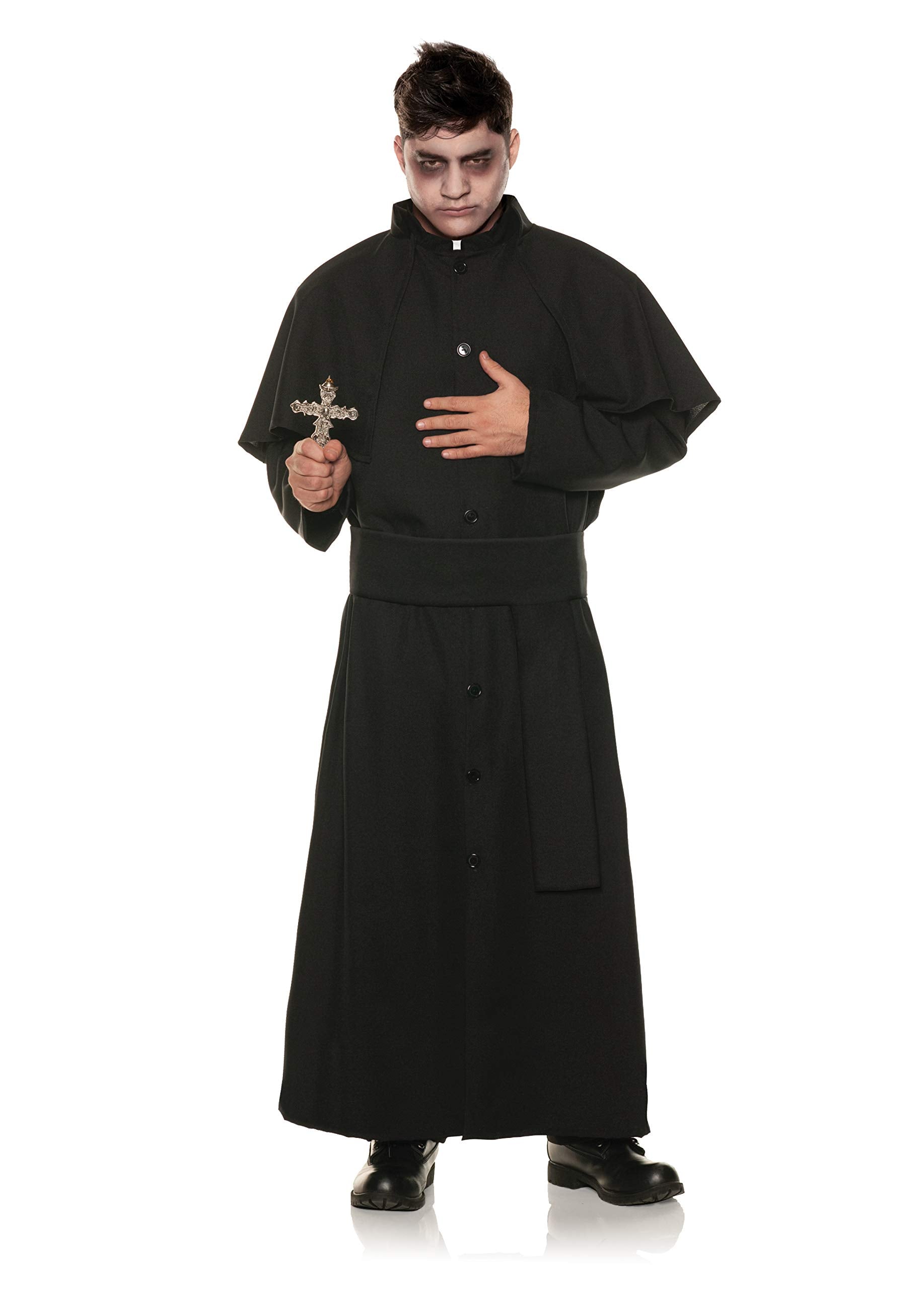 Men's Last Rights Black Costume Robe | XX-Large