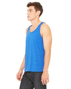 Unisex Jersey Tank - NEON BLUE - XS(D0102H7WA42)