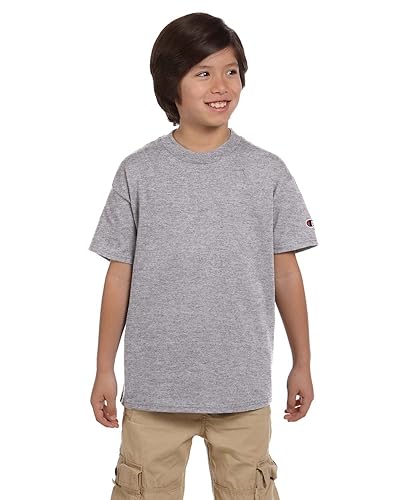 Youth 61 oz Short-Sleeve T-Shirt - BLAcK - S(D0102HI3KKY)