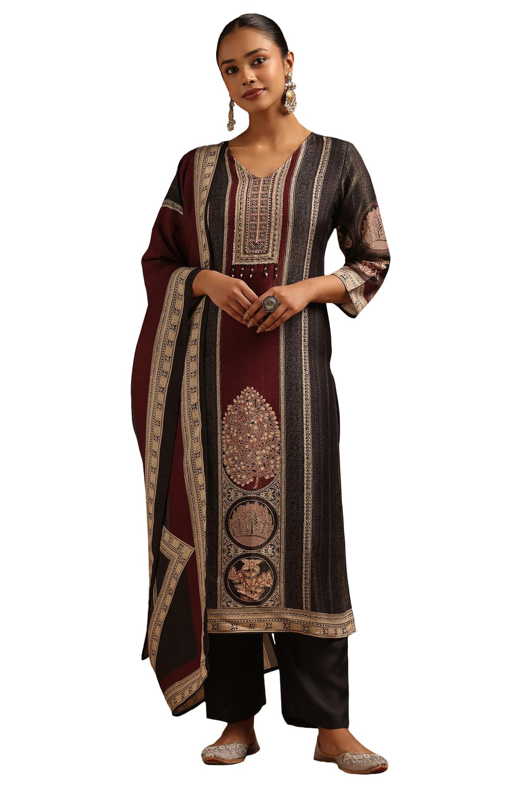 Soch Women Muslin Salwar Suit Set