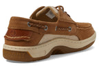 Sperry Men's Billfish 3-Eye Boat Shoe, TAN Nubuck, 10.5